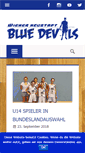Mobile Screenshot of bluedevils.at